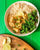 Satay Chicken Cauliflower Rice & Vegetables (Gf, Keto)