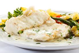 Senior White Fish On Potato Mash With Butter Sasuce & Vegetables (GF)